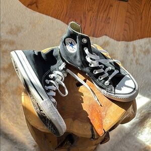 Converse Black High-Top Sneakers